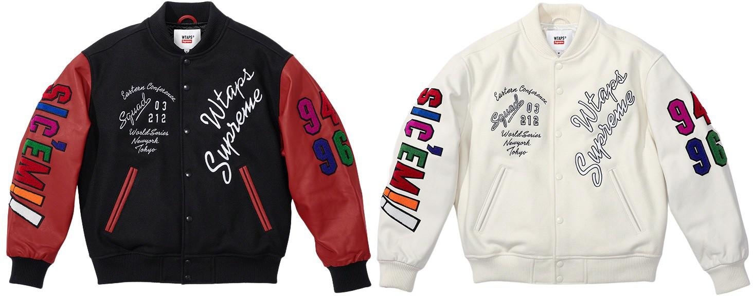 Supreme®/WTAPS® Varsity Jacket view 7